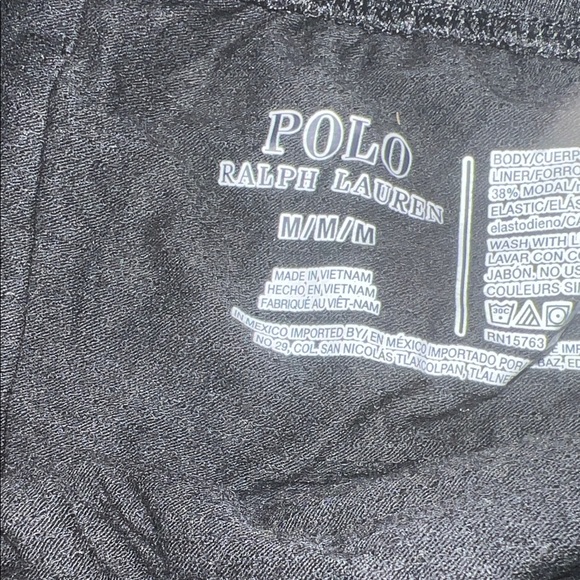 Polo by Ralph Lauren Women's Black Athletic Shorts - Picture 3 of 4